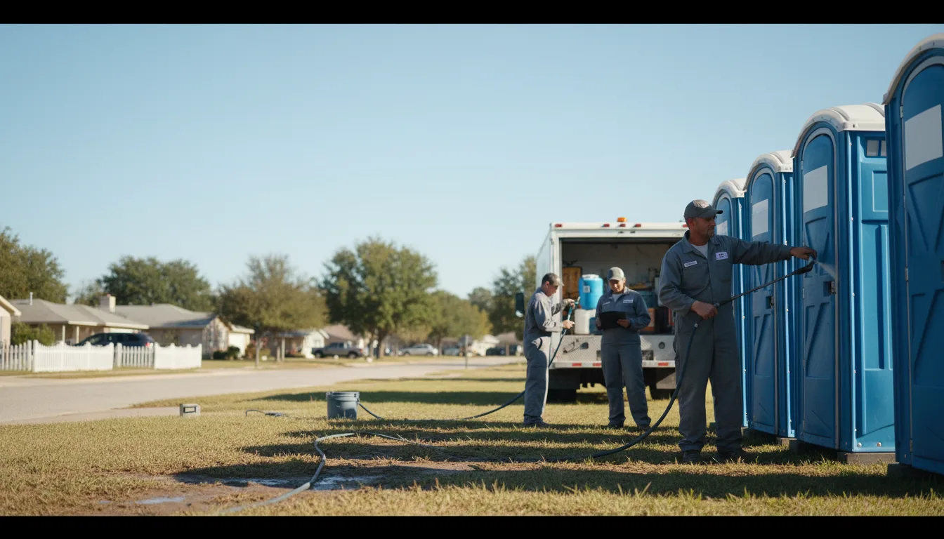 Long-Term Portable Toilet Rental in Loxley, AL near me